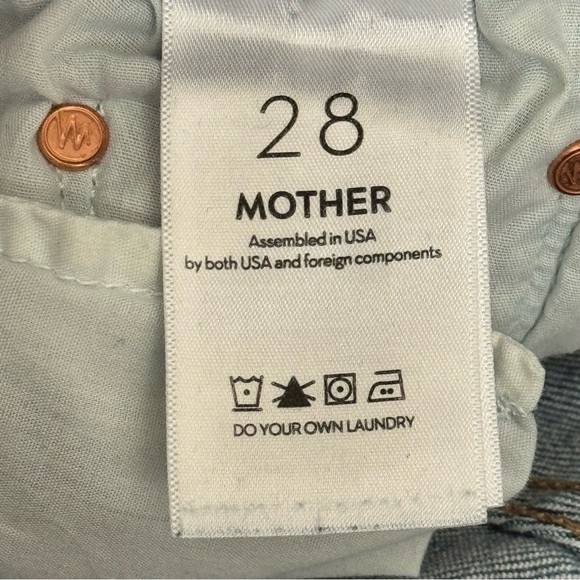 MOTHER Blue Flare Jeans - Picture 9 of 10